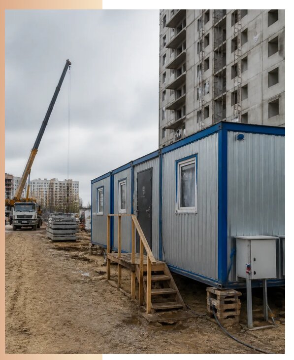Аренда строительных вагончиков для рабочих в Чайковском